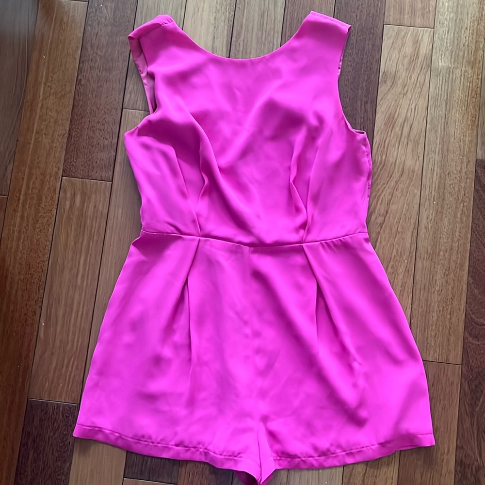Pink playsuit